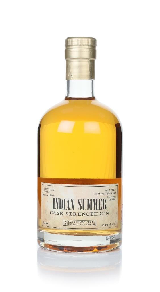 Indian Summer Cask Strength Gin - Sherry Highland Cask Cask Aged Gin
