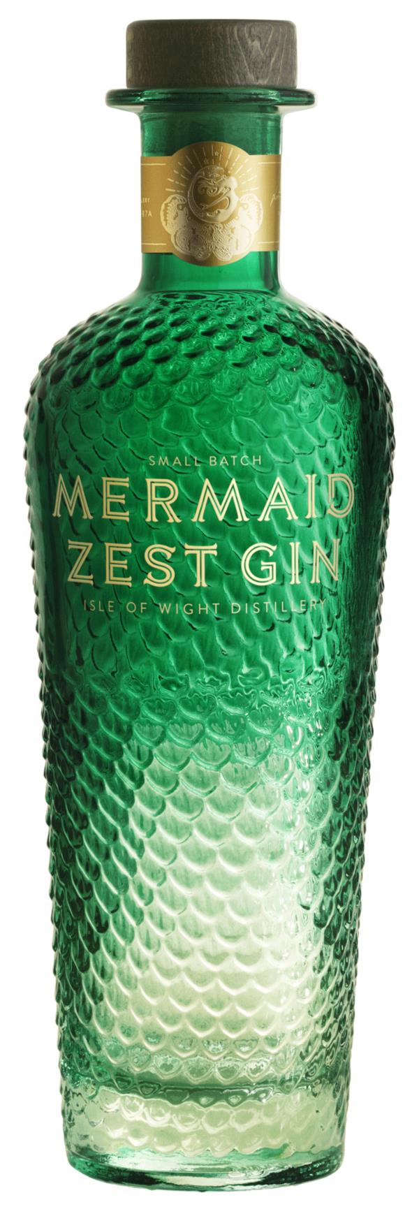 Isle Of Wight Distillery Mermaid Zest Flavoured Gin