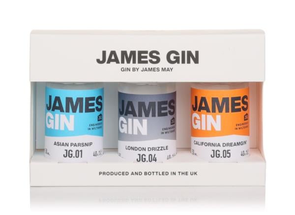 James Gin Gift Set (3X5cl) Gin