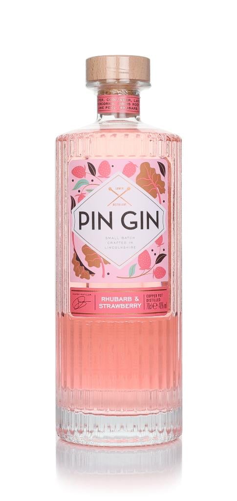 Pin Gin Pink Strawberry & Rhubarb Flavoured Gin