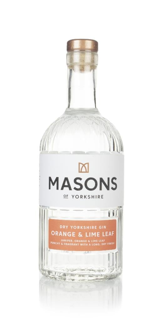 Masons Orange Dry Yorkshire Gin - & Lime Leaf Flavoured Gin