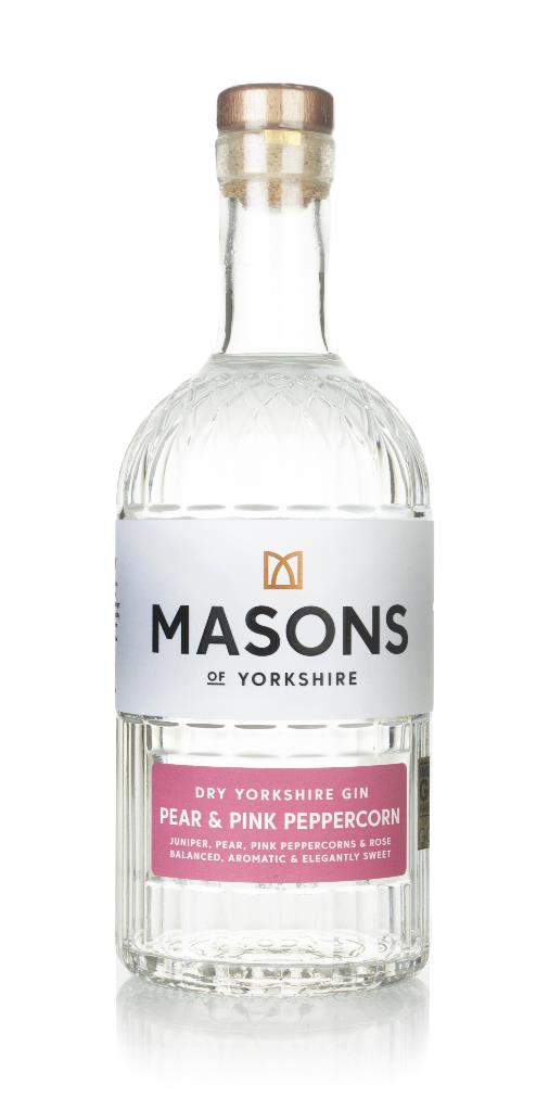 Masons Pink Dry Yorkshire Gin - Pear & Peppercorn Flavoured Gin