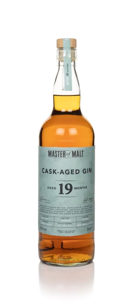 Master Of Malt Madeira Cask Aged Gin 19 Month Old 2017 (Master Of Malt) Gin
