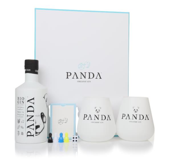 Panda Gin Trivial Game Box with 2x Glasses Gin