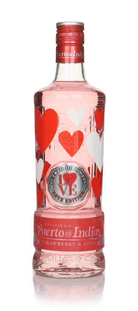 Puerto De Indias Pink Strawberry Gin - Love Edition Flavoured Gin