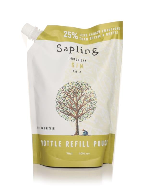 Sapling Climate Positive Gin Pouch Refill London Dry Gin
