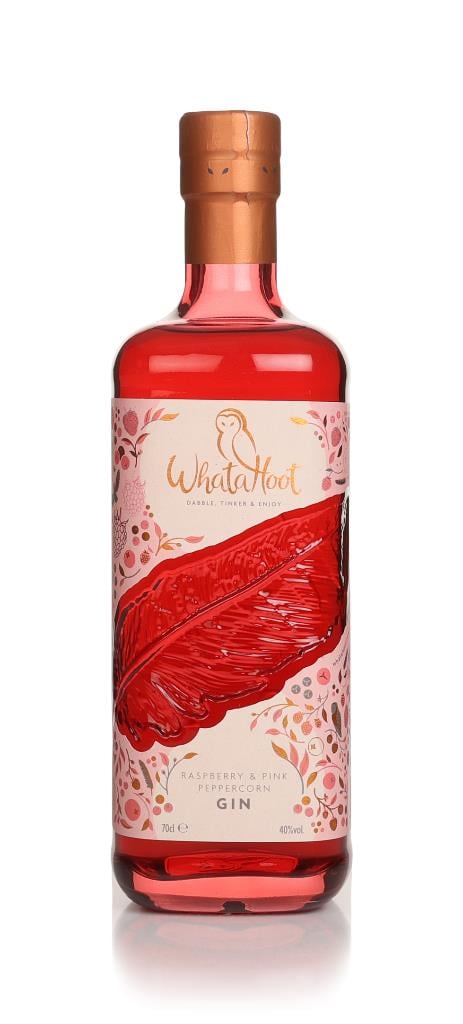 WhataHoot Raspberry & Pink Peppercorn Flavoured Gin