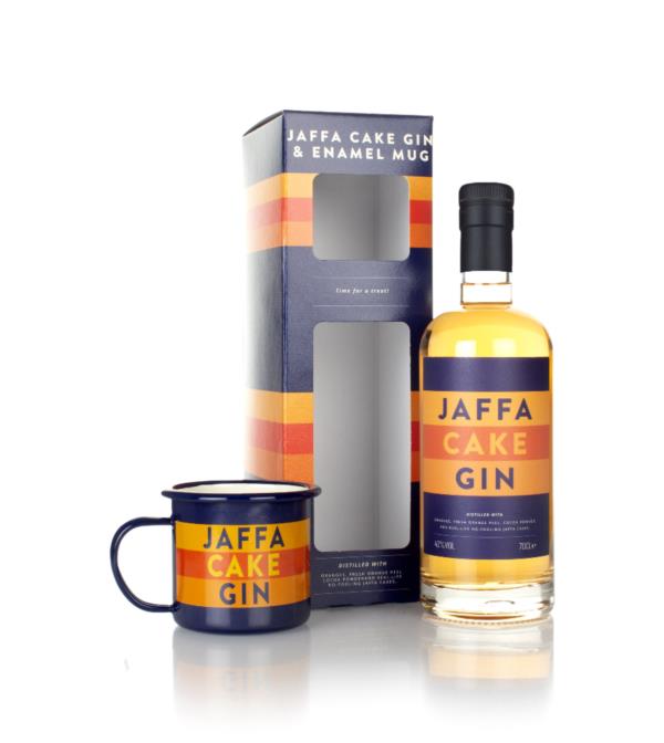 Jaffa Cake Gin Gift Pack with Enamel Mug Flavoured Gin