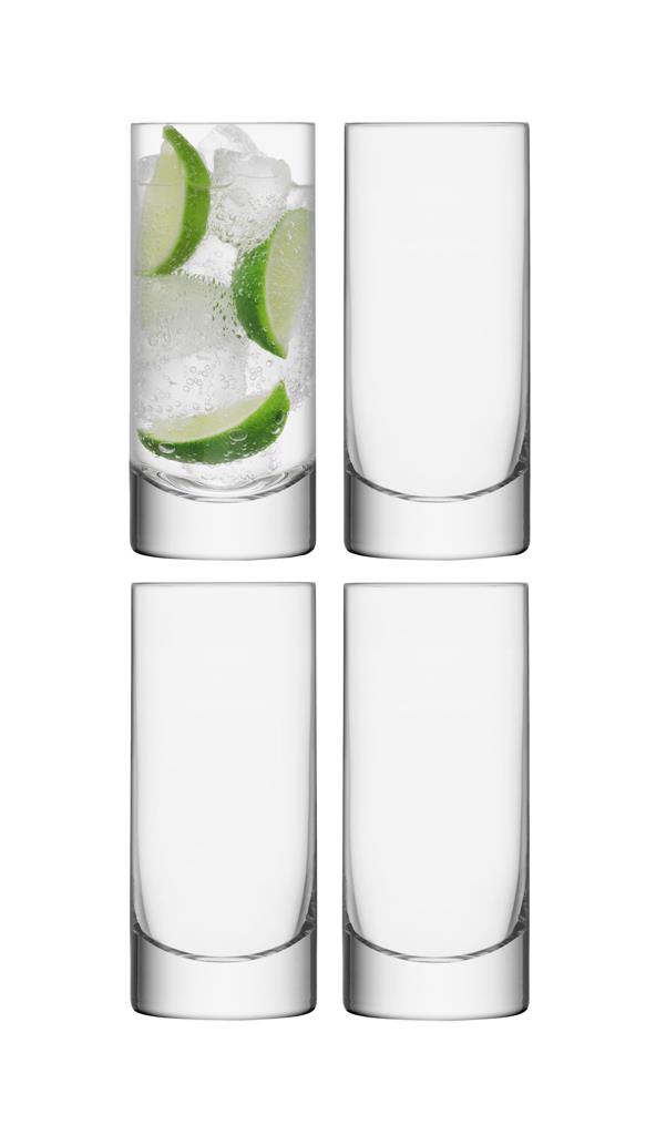 LSA Bar Highballs (Set of Four) Glassware