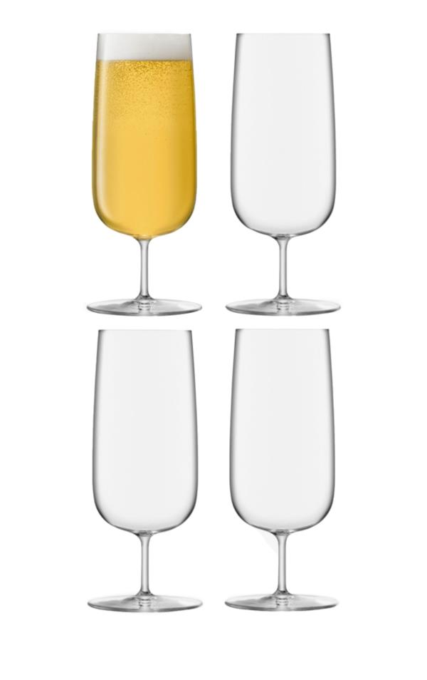 LSA Borough Pilsner Glasses (Set of Four) Glassware