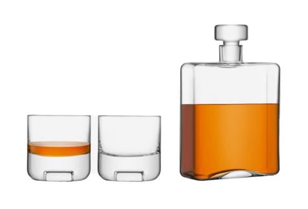 LSA Cask Whisky Decanter Set Glassware