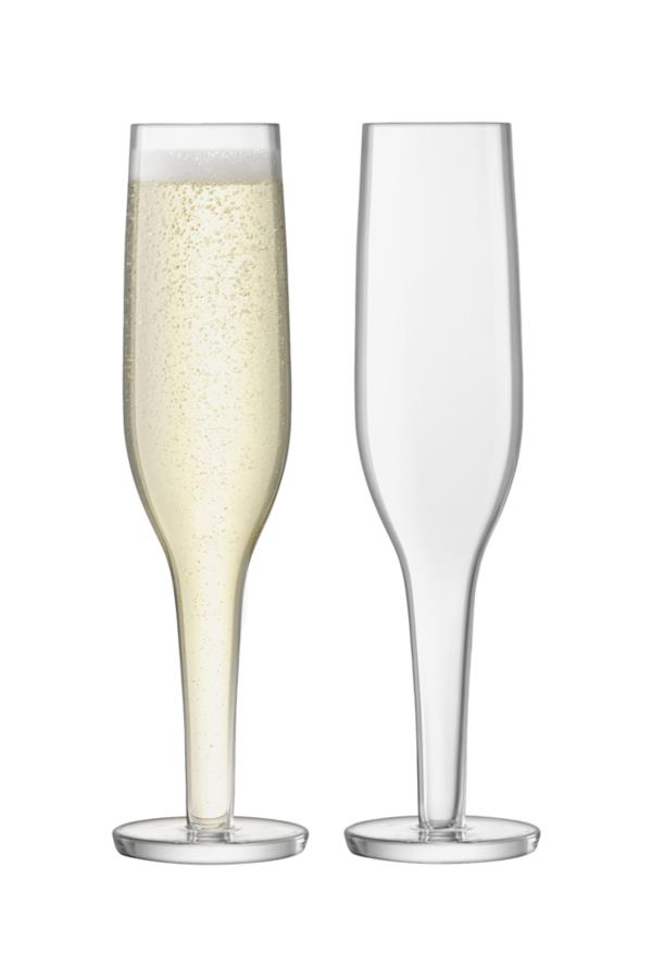 LSA Epoque Champagne Flutes (Set of Two) Glassware