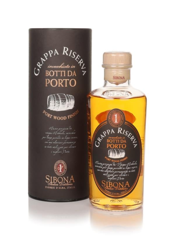 Sibona Grappa Riserva Port Wood Finish Grape Grappa