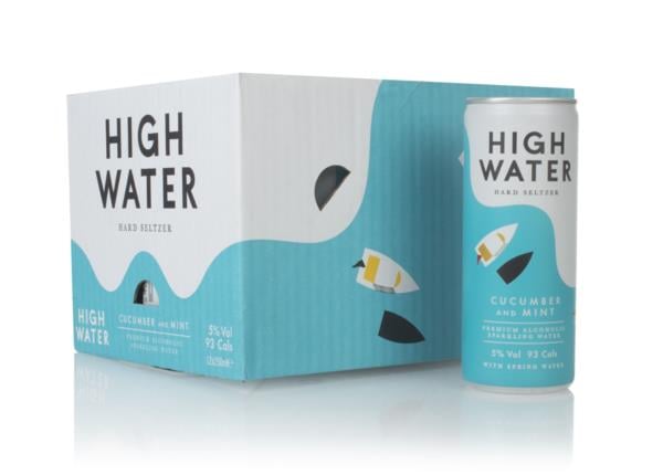 High Water Cucumber & Mint Hard Seltzer (12 x 250ml) Hard Seltzer
