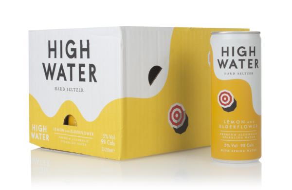 High Water Lemon & Elderflower Hard Seltzer (12 x 250ml) Hard Seltzer