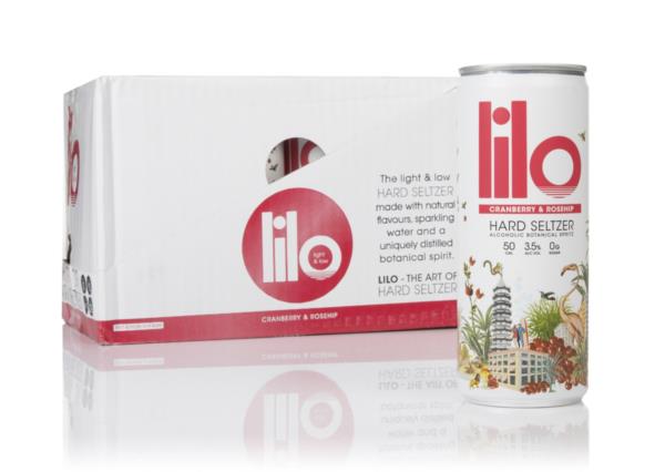 Lilo Cranberry & Rosehip Hard Seltzer (12 x 250ml) Hard Seltzer