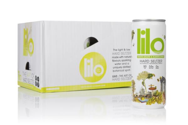 Lilo White Grape & Elderflower Hard Seltzer (12 x 250ml) Hard Seltzer