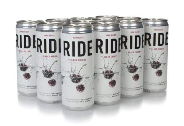Ride Black Cherry Hard Seltzer (12 x 330ml) Hard Seltzer