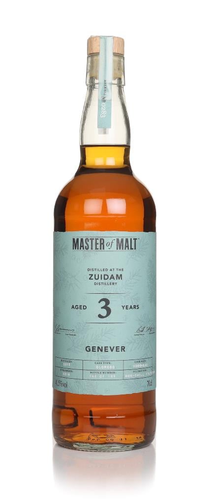 Zuidam 3 Year Old Genever 2015 (Master of Malt) Jenever