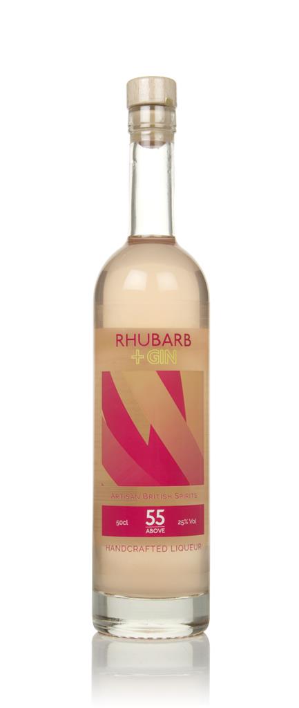 55 Above Rhubarb Gin Liqueurs