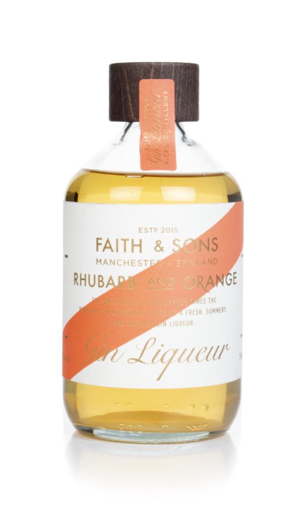 Faith & Sons Rhubarb and Orange Gin Gin Liqueur