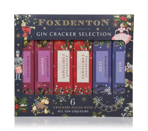Foxdenton Gin Christmas Cracker Selection (6 x 5cl) Gin Liqueur