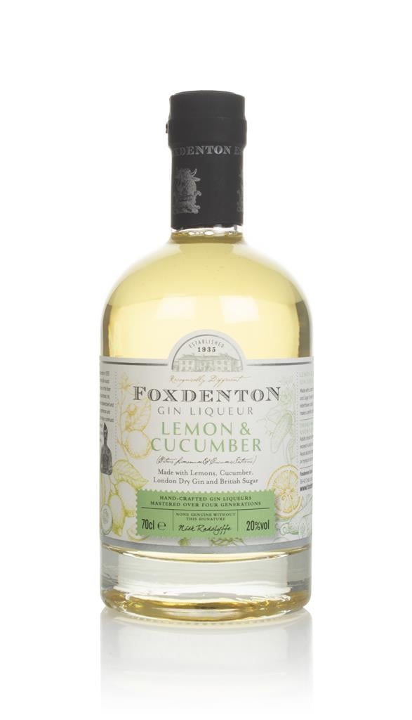 Foxdenton Lemon & Cucumber Gin Liqueur (70cl) Gin Liqueur