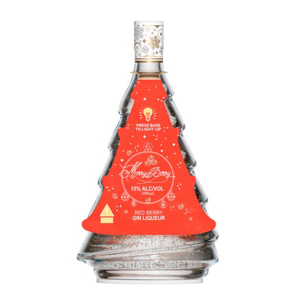 Merry Berry Christmas Tree Gin Liqueur