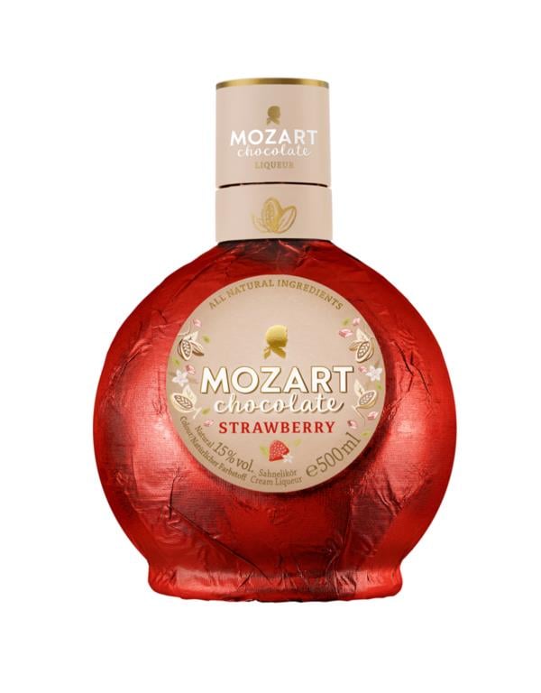 Mozart Distillerie White/Cream Mozart Chocolate Strawberry Liqueur