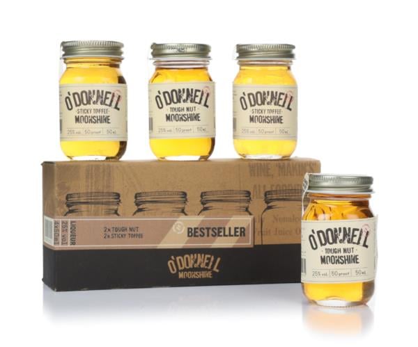 O'Donnell Moonshine Bestseller Miniature Gift Set (4 x 50ml) Liqueurs