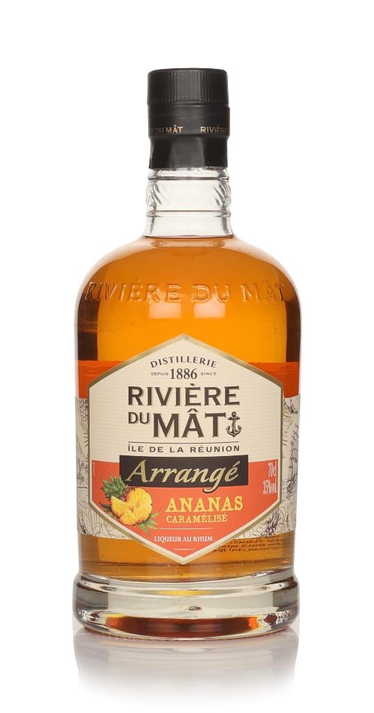 Riviere du Mat Rhum Arrange Ananas Caramelise (Pineapple) Rum Liqueur
