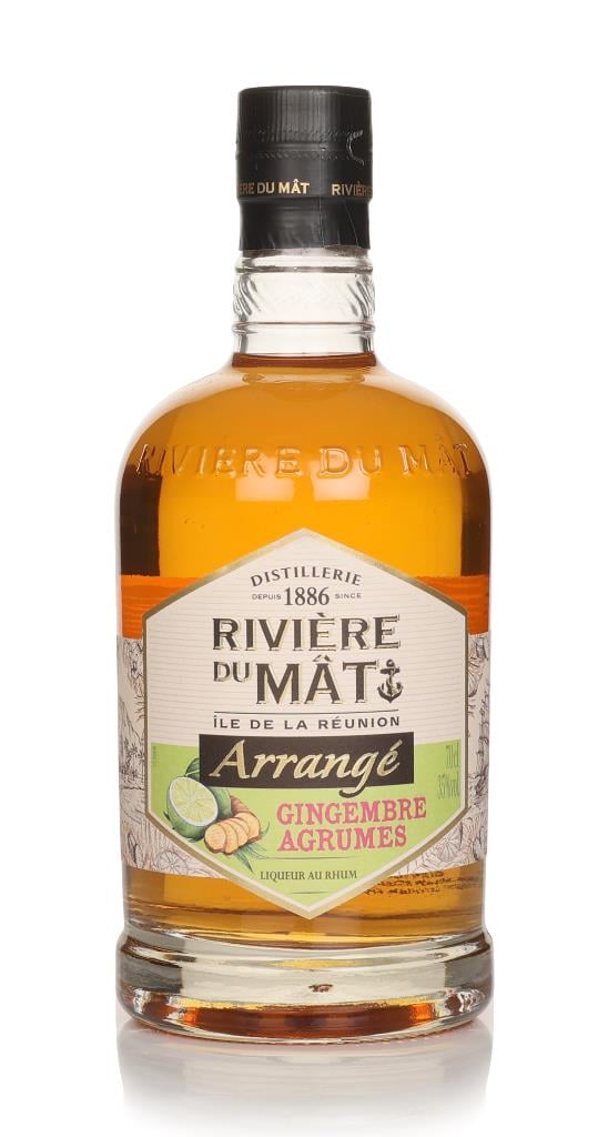 Riviere du Mat Rhum Arrange Gingembre Agrumes (Ginger) Rum Liqueur