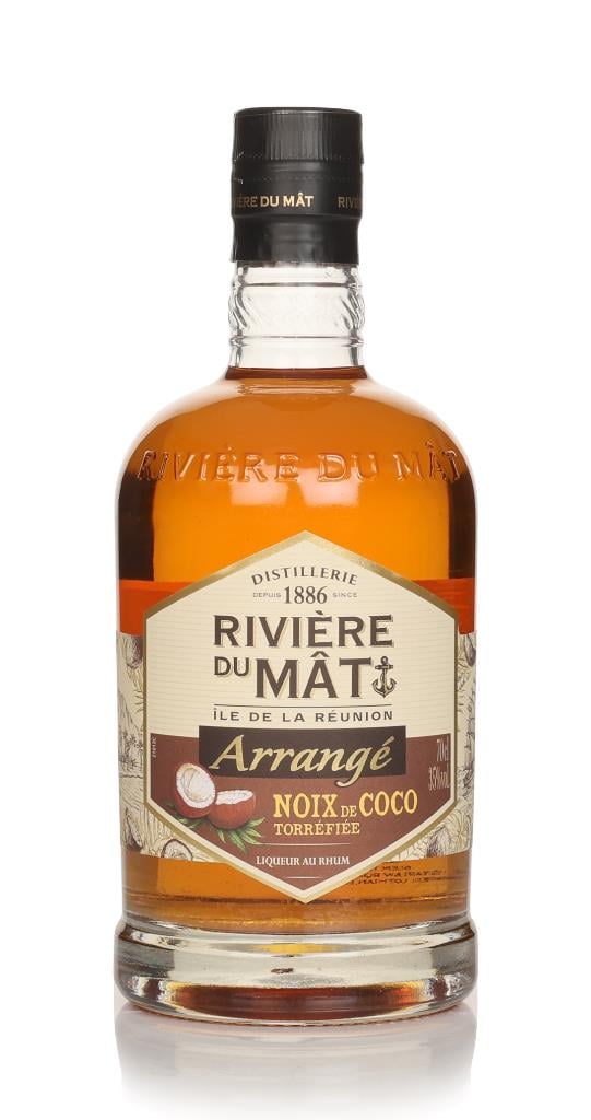 Riviere du Mat Rhum Arrange Noix de Coco Torrefie (Roasted Coconut) Rum Liqueur