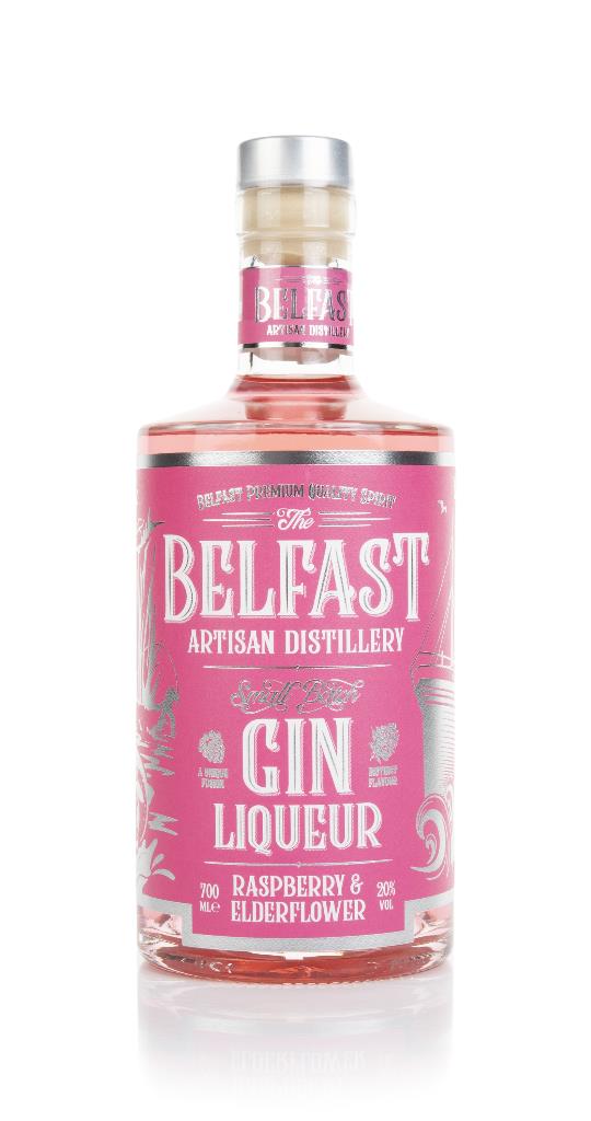 Belfast Raspberry & Elderflower Gin Gin Liqueur