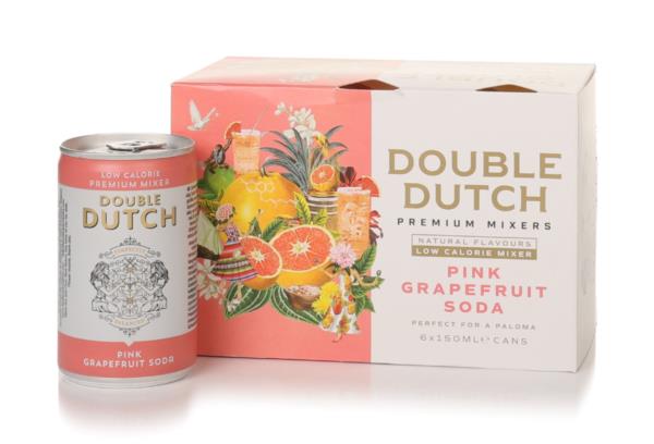 Double Dutch Pink Grapefruit Soda (6x150ml) Mixers