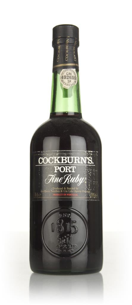 Cockburn's Fine Ruby Port - 1980s Ruby Port