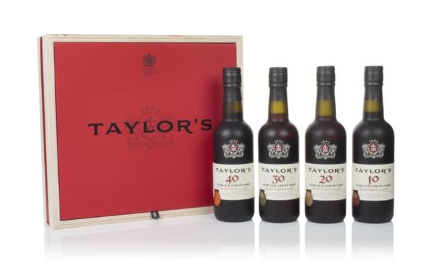 Taylor's A Century of Port Gift Pack (4 x 37.5cl) Tawny Port