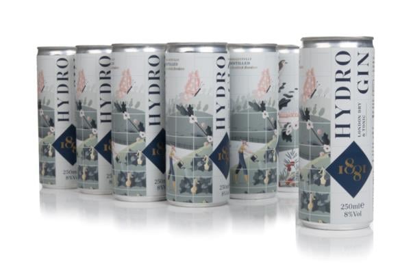 1881 London Dry Hydro Gin & Tonic (12 x 250ml) Ready to Drink