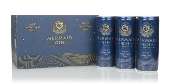 Mermaid Gin & Indian Light Tonic (12 x 250ml) Ready to Drink