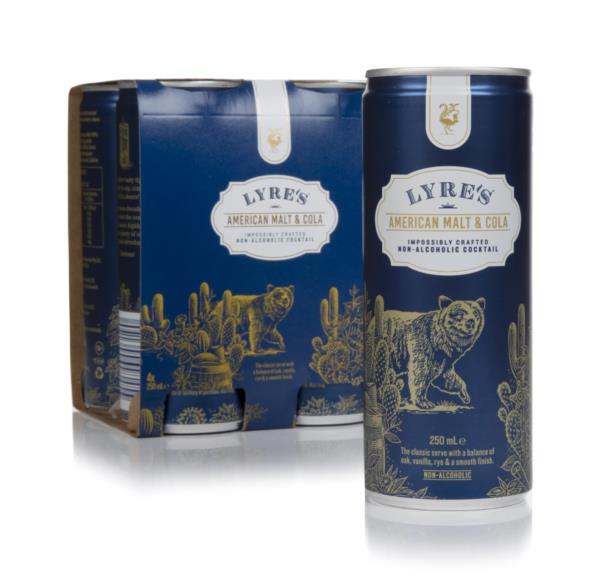 Lyre's American Malt & Cola (4 x 200ml) Ready to Drink