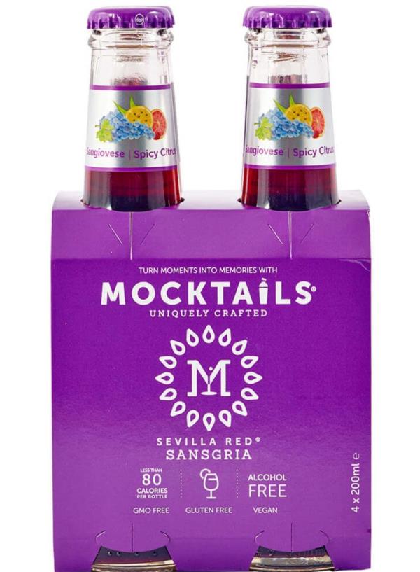 Mocktails Sevilla Red Sansgria (4 x 200ml) Ready to Drink