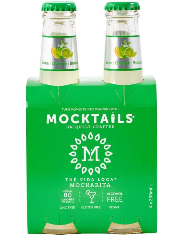 Mocktails Vida Loca Mockarita (4 x 200ml) Ready to Drink