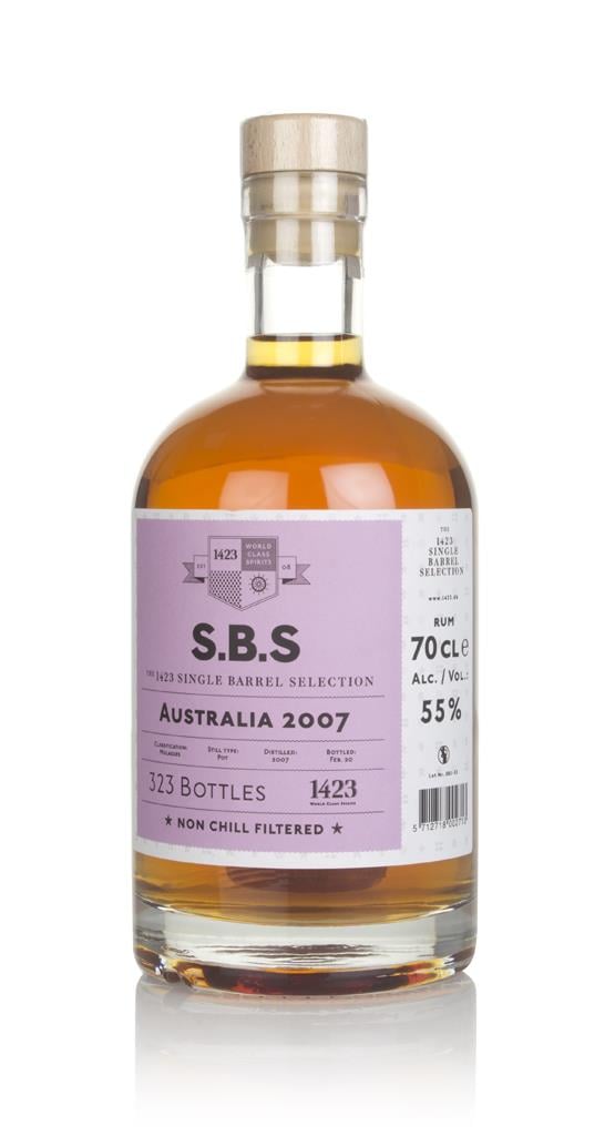 Australia 2007 - 1423 Single Barrel Selection Dark Rum