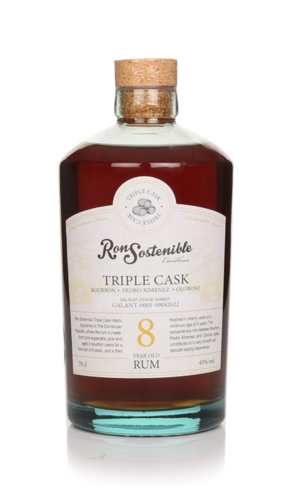 Alcoholes Finos Dominicanos Dark Ron Sostenible Triple Cask 8 Year Old Rum