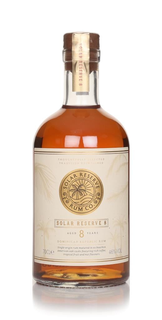Alcoholes Finos Dominicanos Dark Solar Reserve 8 - Single Origin 8 Year Old Dominican Republic Rum