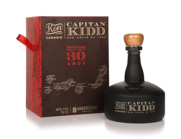 Arehucas Capitan Kidd 30 Year Old Anejo Rum
