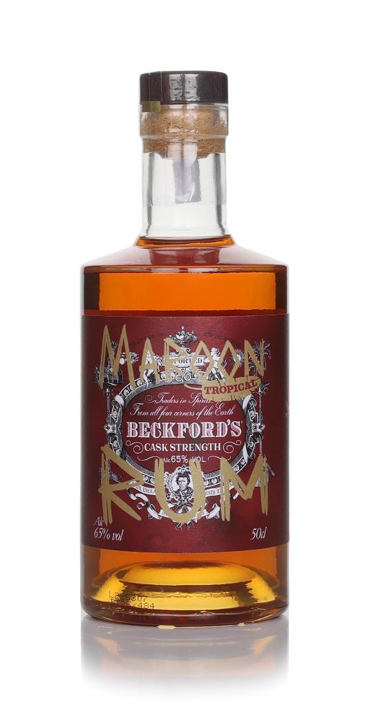 Beckford's Orange Maroon Cask Strength Tropical Flavoured Rum