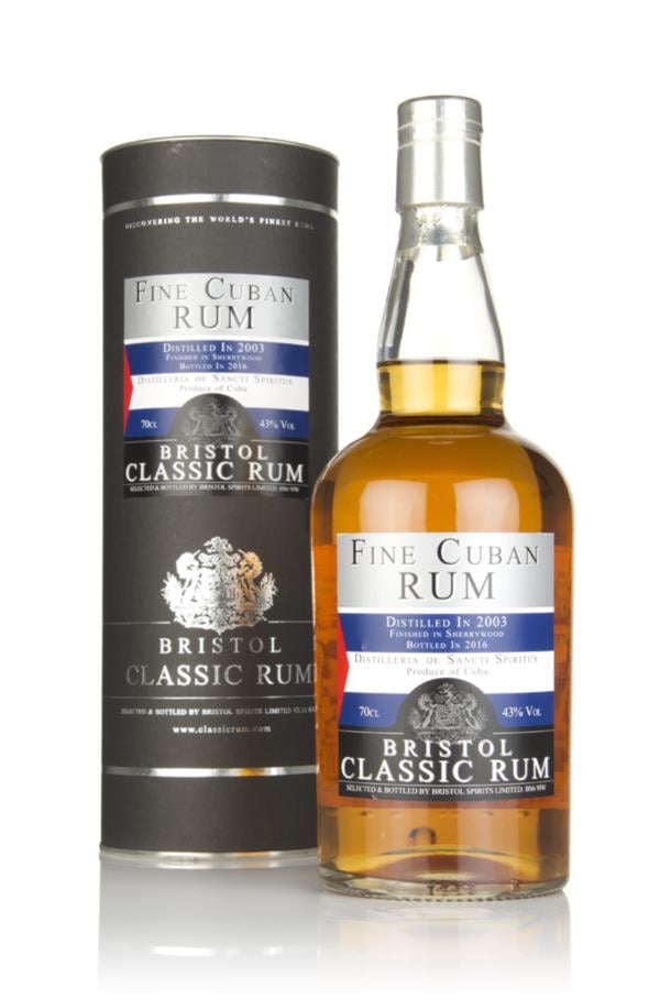 Fine Cuban Rum 2003 - Sherry Finish (Bristol Spirits) Dark Rum