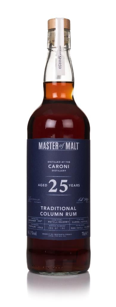 Caroni 25 Year Old 1997 (Master of Malt) Dark Rum