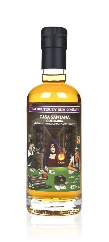 Casa Santana 6 Year Old - Batch 2 (That Boutique-y Rum Company) Dark Rum